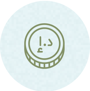 AED currency Icon